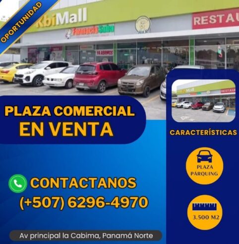 Se Vende Plaza Comercial